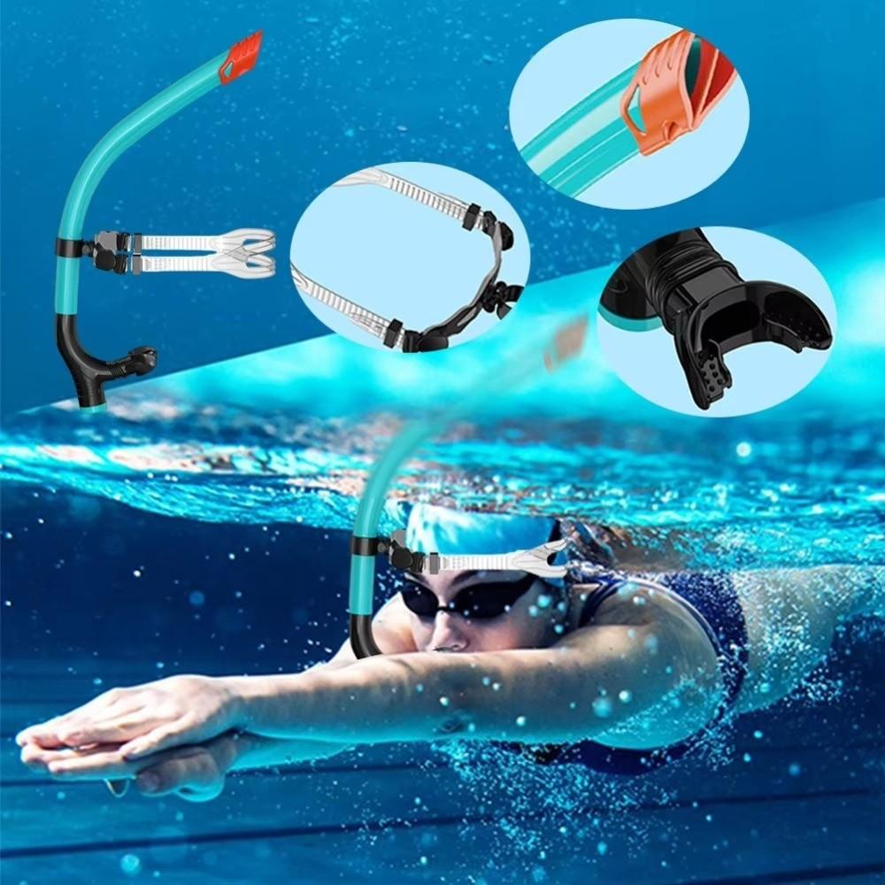 Silicone Mouthpiece Swimming Snorkel One-Way Purge Valve Snorkeling Snorkel  Snorkeling
