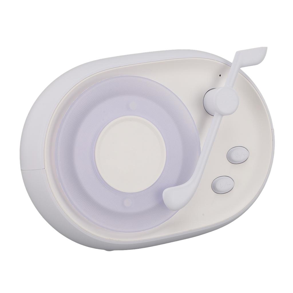 Speaker Night Light Streamer Record Player Beside Lamp Mood Ambient Light Bedroom Desktop