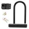 Bicycle U Lock Portables MTB Road Bike Wheel Lock With Key Anti-theft Safety Motorcycle Scooter Cycling Bicycle Accessories