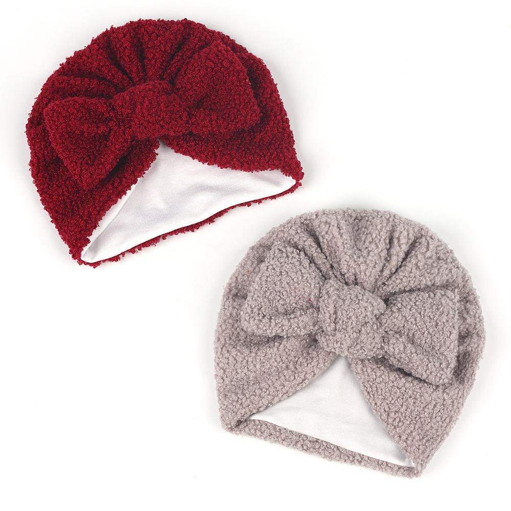Warm Baby Hat Thick Fabric Baby Girl Boy Hats Winter Infant Newborn Beanies Kids Bonnet Hats Baby Accessories