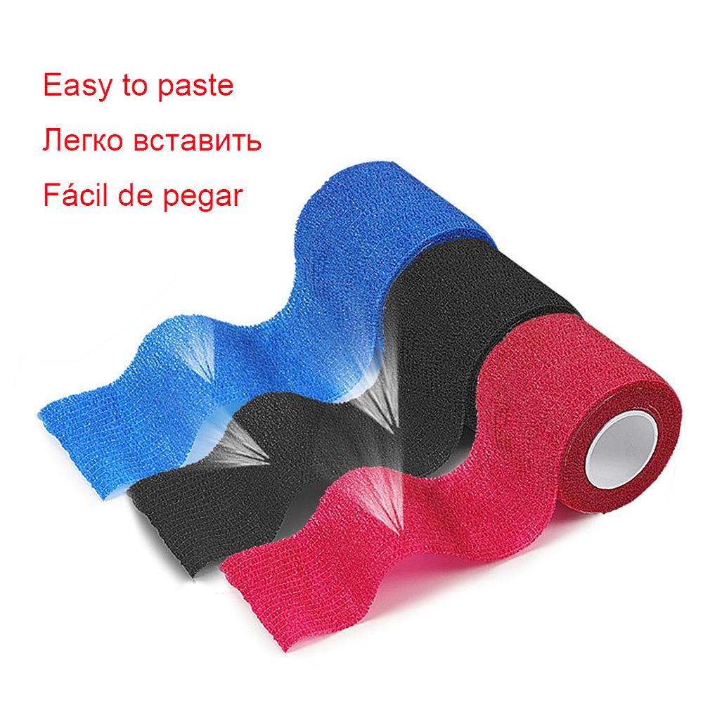Bracetop 4 5M Colorful Elastic Sport Bandage Self Adhesive Knee Ankle Support Kinesiology Tape for Fitness