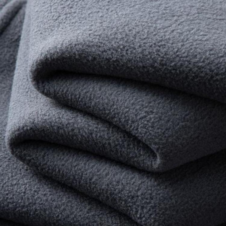 Solid Color Men Coat Stand Collar Cardigan Jacket Polar Fleece Lining Long Sleeve Zipper Placket Daily Wear Outwear