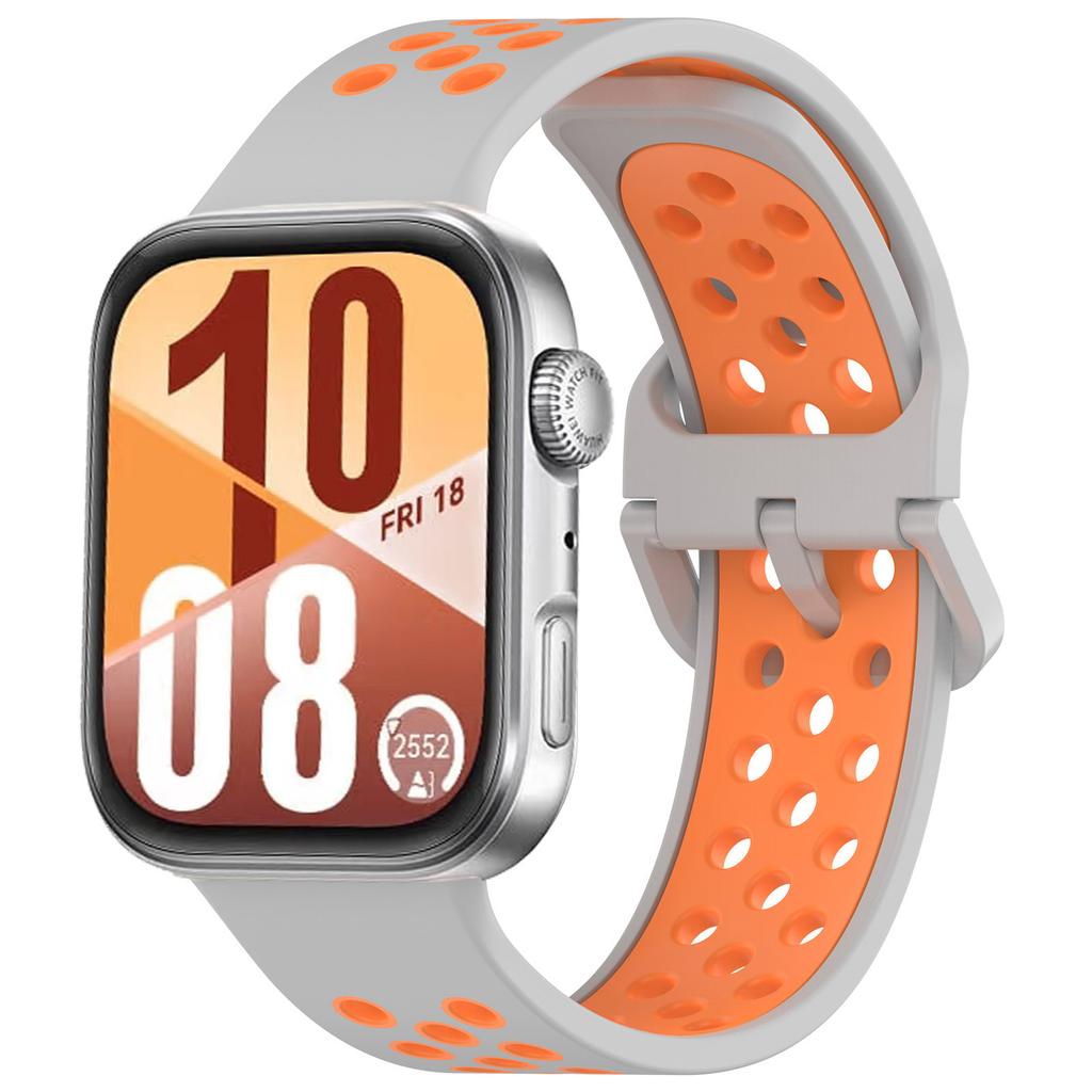 Atmungsaktives Silikonarmband für Huawei Watch Fit 4 3 4 Pro Sportarmband Austauschbares Armband für Huawei Watch Fit 4 Pro/4 Armband