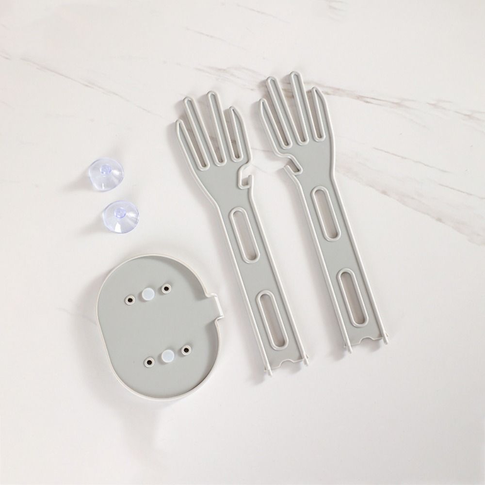 Draining Rag Rack Multifunctional Storage Rack Durable Glove Rack  Detachable