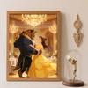 Beauty and The Beast Diamond Painting Art Kit Handmade DIY 5D Home Decor Gift