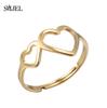 Simple Spinner Round Ring For Men Stress Release Accessory Classic Stainless Steel Wedding Band Casual Sport Jewelry
