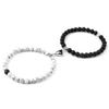 Heart-Shaped Magnetic Couple Bracelet - Best Friend or Sister Gift for Boyfriend - Japanese Korean Student Wristband In Stock