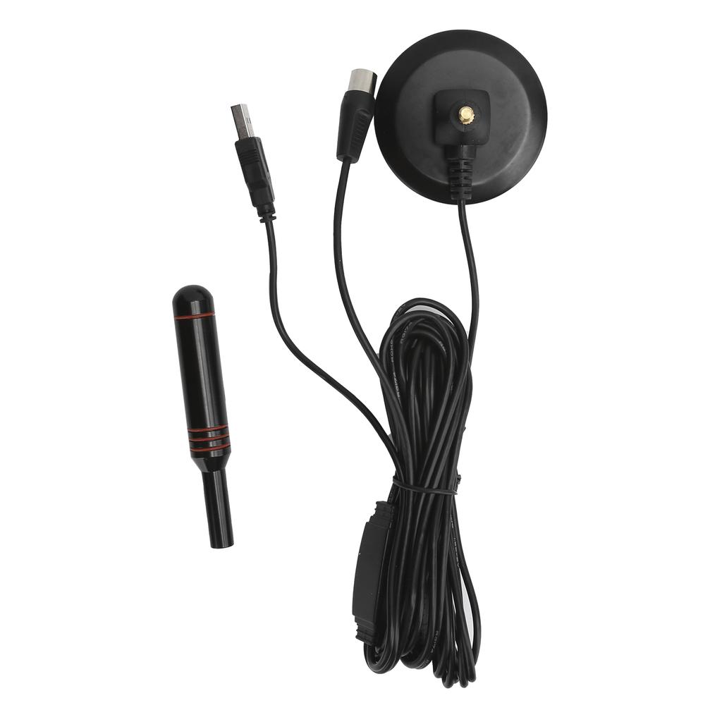 Digital TV Antenna VHF174 230UHF470‑862MHz Signal Reception TV Suction Cup Antenna