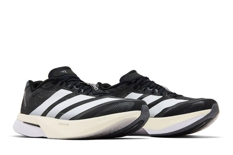 adidas Adizero Boston 13 Core Black Cloud White Grey Five