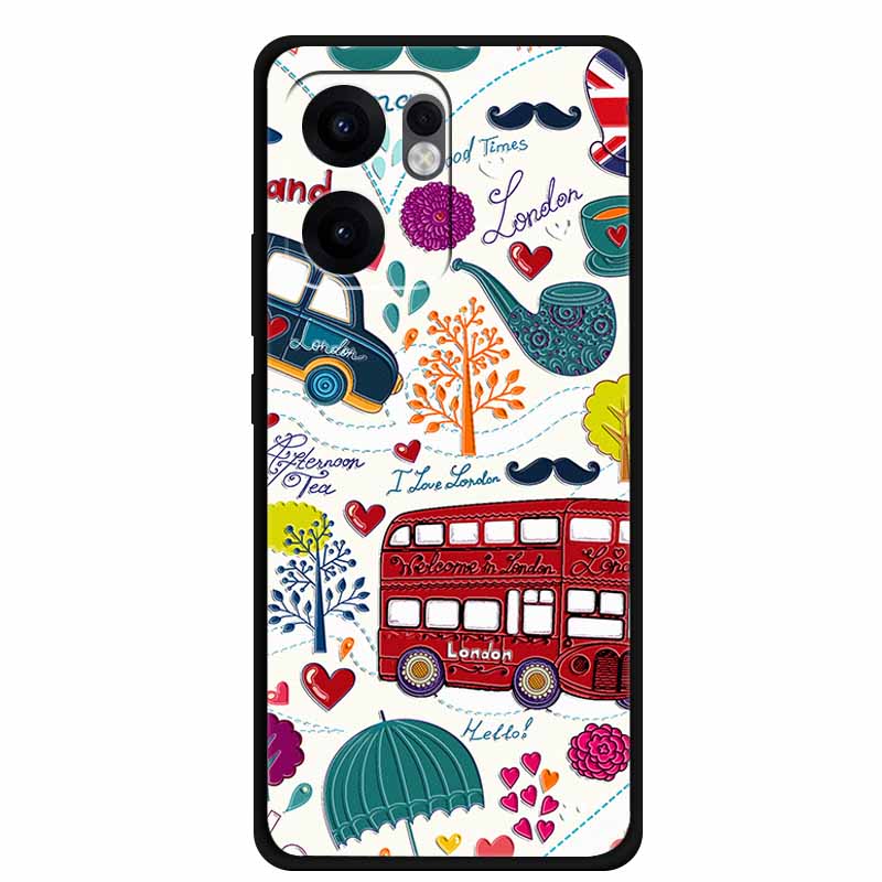 3D Emboss Case For OPPO Reno 13F 14F Case 13 14 F Coque Flowers Silicone Soft Back Cover For OPPO Reno 13 Pro A38 A18 Phone Case