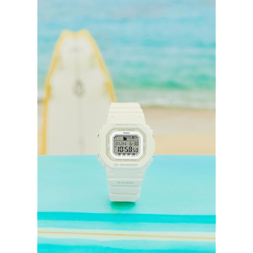 Casio G-Shock G-Lide Biomass Plastic Women's Watch GLX-S5600-7BJF White