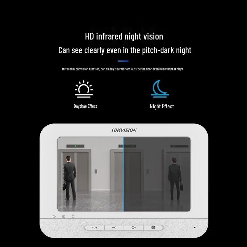 Hikvision 7-inch Smart Video Intercom with Facial Recognition