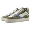 Li Ning We Wu Non-Slip Shock Absorbing Mid-Top Skate Shoes Men Skate Shoes Green Gray AECU007-2