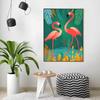 RUOPOTY Acrylic Painting By Numbers Flamingo Animals Paint On Canvas Coloring By Numbers Gift Home Decor Wall Room