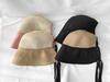 Women's Fall/Winter Natural Half Bonnet Bucket Hat Bucket Bucket Hat