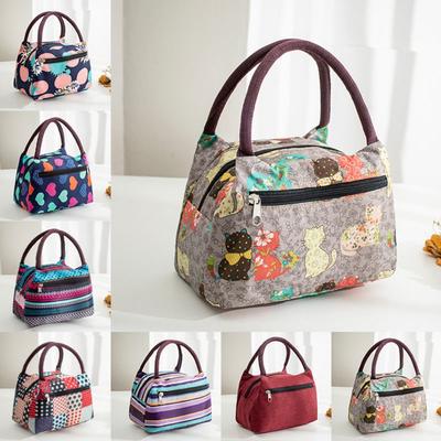Tragbare isolierte Lunchtasche aus Oxford-Stoff für Erwachsene und Kinder, Camping, Kühltasche für Lebensmittel, Picknick, Reisetasche, wasserdichte Aufbewahrungsbox für Lebensmittel