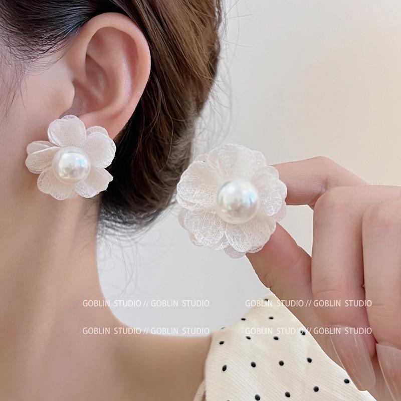 

Летние милые серьги с цветами: Универсальные серьги-гвоздики высокого класса с иглой из серебра 925 пробы