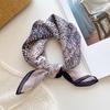 Silk Silk Cotton Square Scarf Women's Versatile Design Mulberry Silk Cotton Silk Scarf Fashion Summer Thin Silk Scarf Headscarf