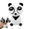 Cartoon Animal Decompression Toy Stress Reduction Ball Cute Little White Panda Squeeze Pop Eye Squeeze Antistress Toy