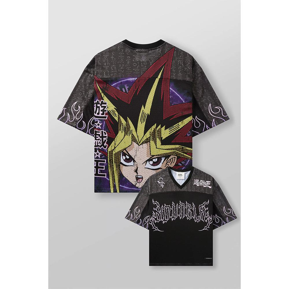 

Ya Trendy Brand Oversized T-Shirt Street Leisure Quick Drying Breathable Large Mesh Shirt Animation Graphic Tee Short Sleeve 6XL