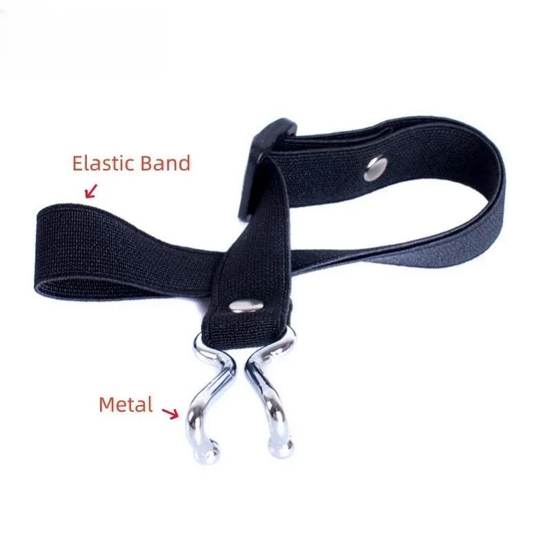 Metal Integrated Mouth Gag With Adjustable Nose Hook Expansion Plug For Couple SM Games Adult Toys