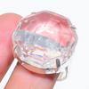 Natural White Topaz Gemstone 925 Sterling Silver Jewelry Ring Size 10.5 AR-16662