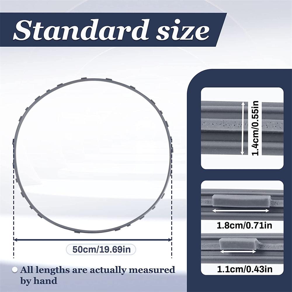 1PC New Dryer Door Air Seal For 3992255 PS4276050 DV19J3000GW/AX-SAM DC62-00344A