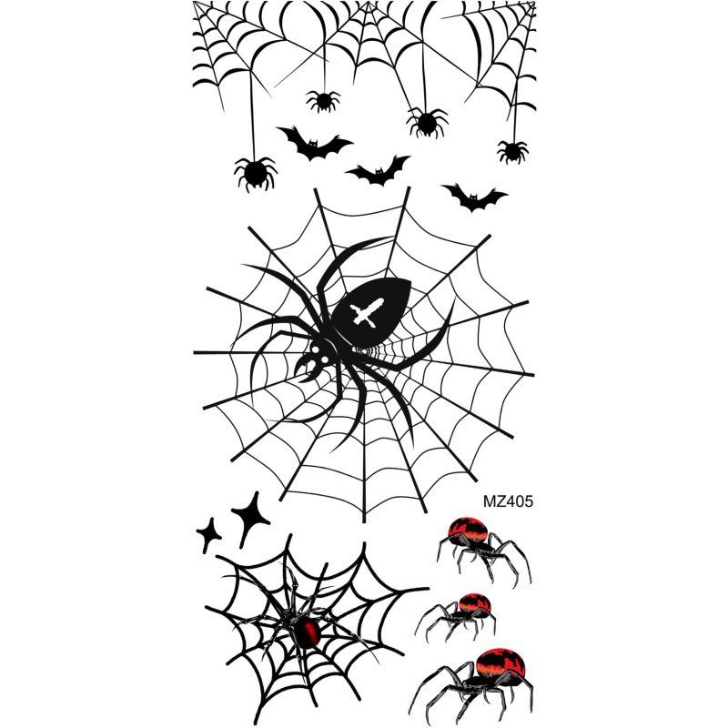 Cross-border Halloween Spider Arm Temporary Tattoo Sticker