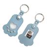 Pet Furs Memorial Keychains Dog Cats Hair Keepsakes Holder Engraved Pet Loss Gift Pet Hair Container Keyring Keepsakes