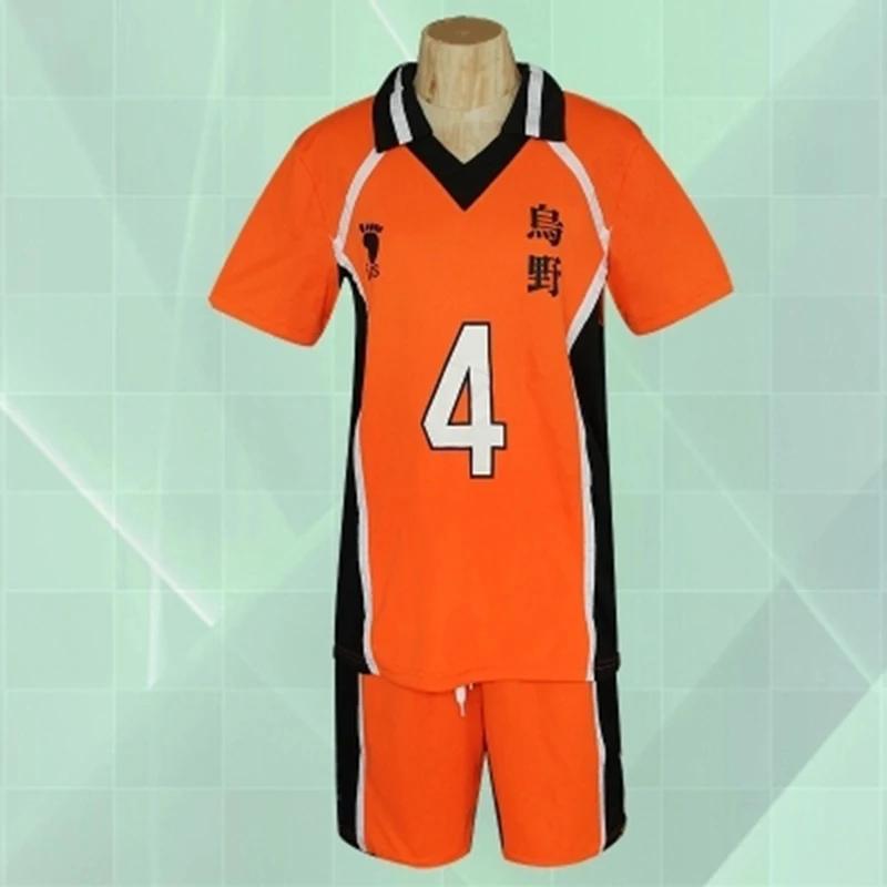 Haiky!! Haikyuu Cosplay Kostüm Karasuno Koukou High School Volleyball Club Hinata Shoyo Kageyama Tobio Sportbekleidung Trikots