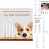 Pet Teeth Cleaning Kit For Dogs With Electric Toothbrush And Tooth Polishers For Fresh Breath