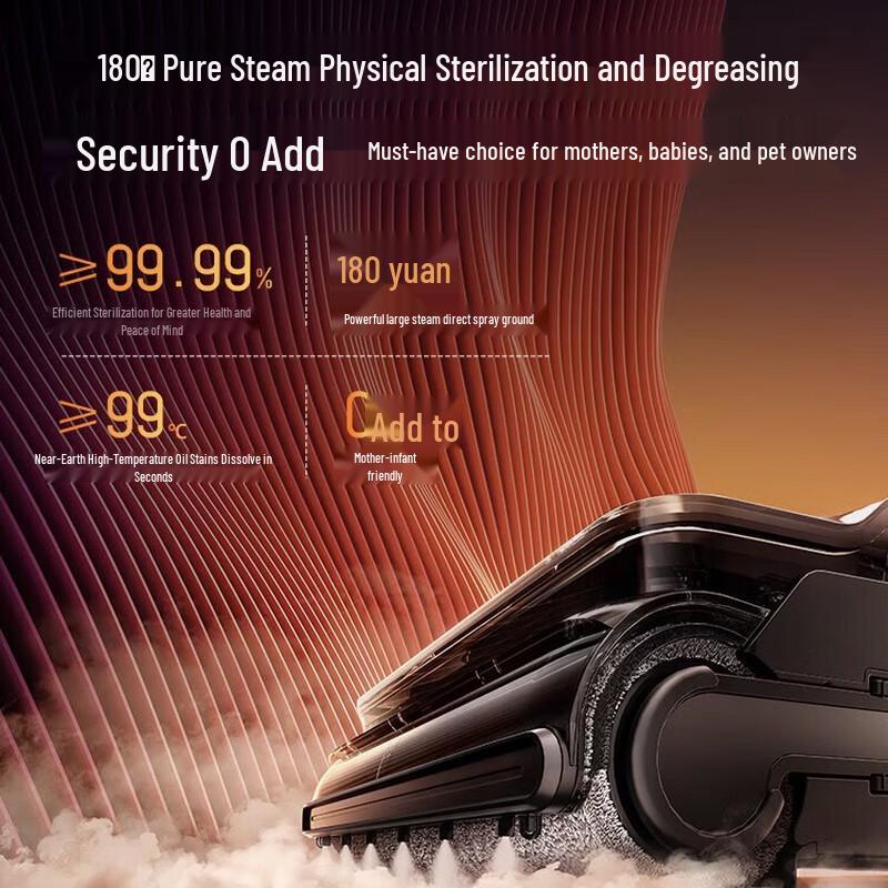 Tineco FLOOR ONE Stretch Steam All-in-One Cordless Floor Washer with Lie-Flat Design