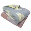 Imabari Towel Bath Set 2 Brand Certified 60x120cm Blue Pink Striped Bear Pattern Cute Fluffy Absorbent Quick Dry (1 1 Pink)