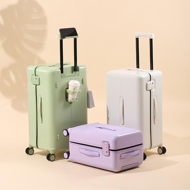 PACKAGE FASHION Lightweight Zipper Travel Luggage
