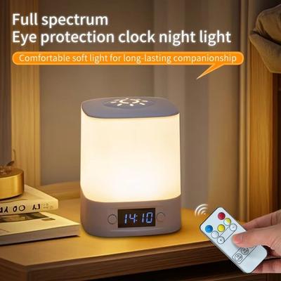 Timer Function Night Light Eye Protection 3 Modes Dimmable Night Light Remote Control Durable Rechargeable Night Light Kids Room