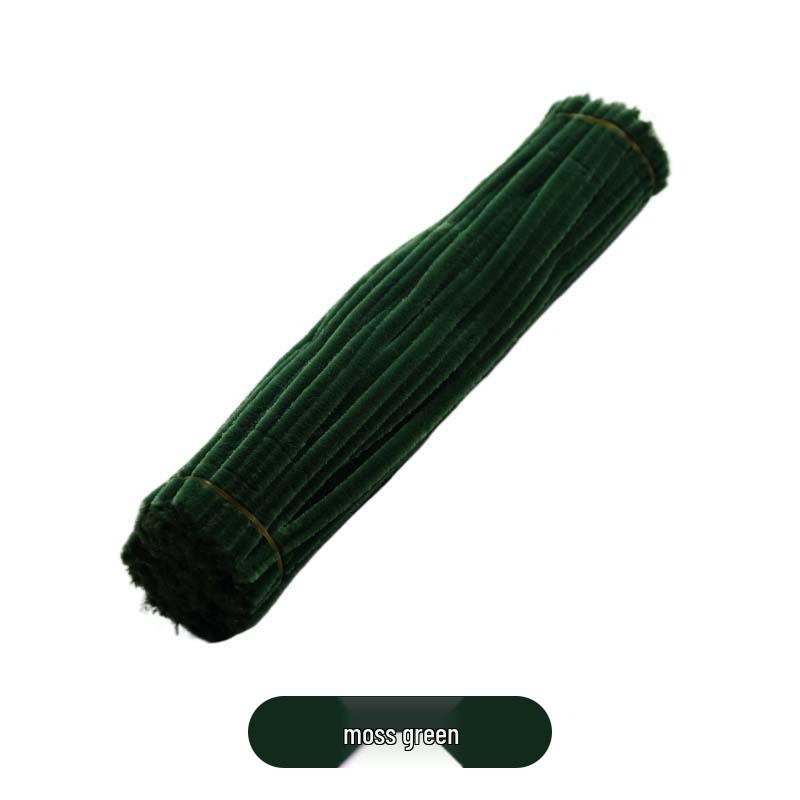 Buntes Chenilledraht DIY-Set: Verschlüsselte, veränderbare Pfeifenreiniger für pädagogische Kinderprojekte