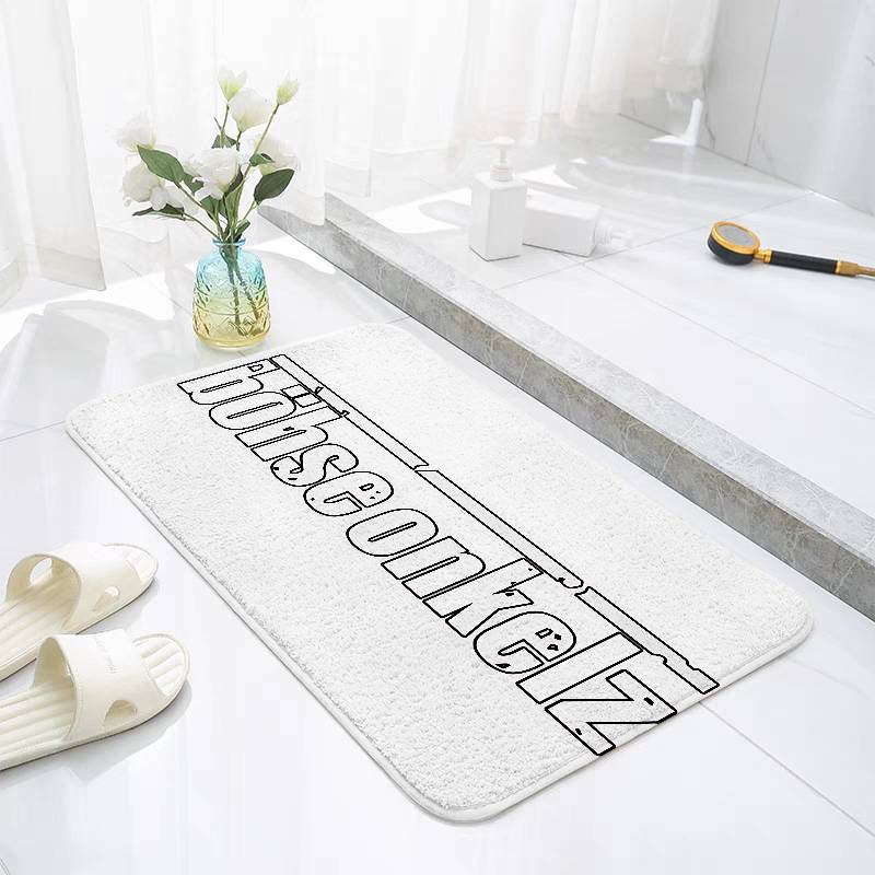 w-Bohses-Onkelzs-Logo Floor Mats Home Laundry Rug Carpet For Living Room Decor Lounge Area Anti-slip Foot Mat Entrance Doormat