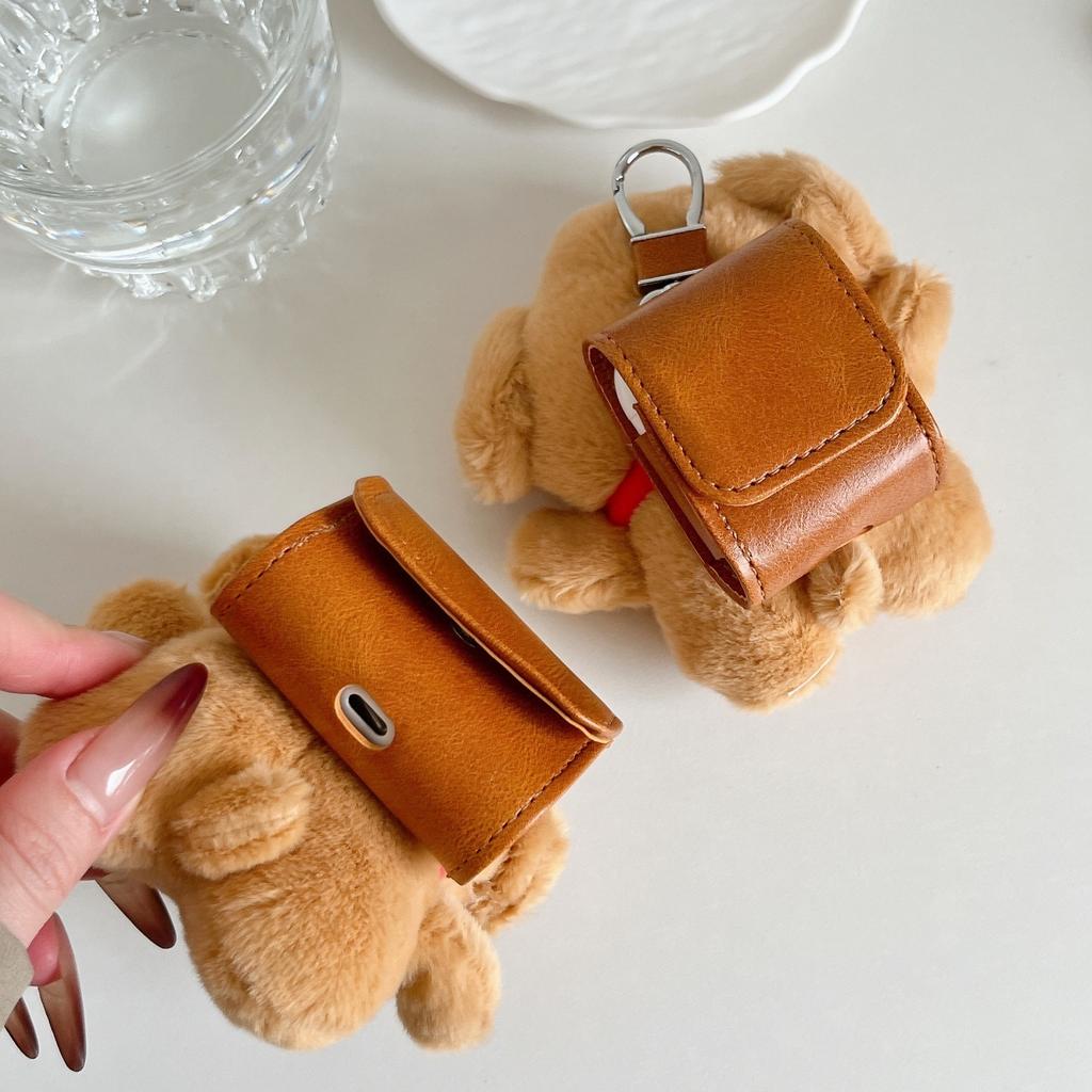 Stereoscopic Line Puppy Doll for Airpods4 Apple Bluetooth 2/3 Generation AirPods Pro3 Earphone Cover