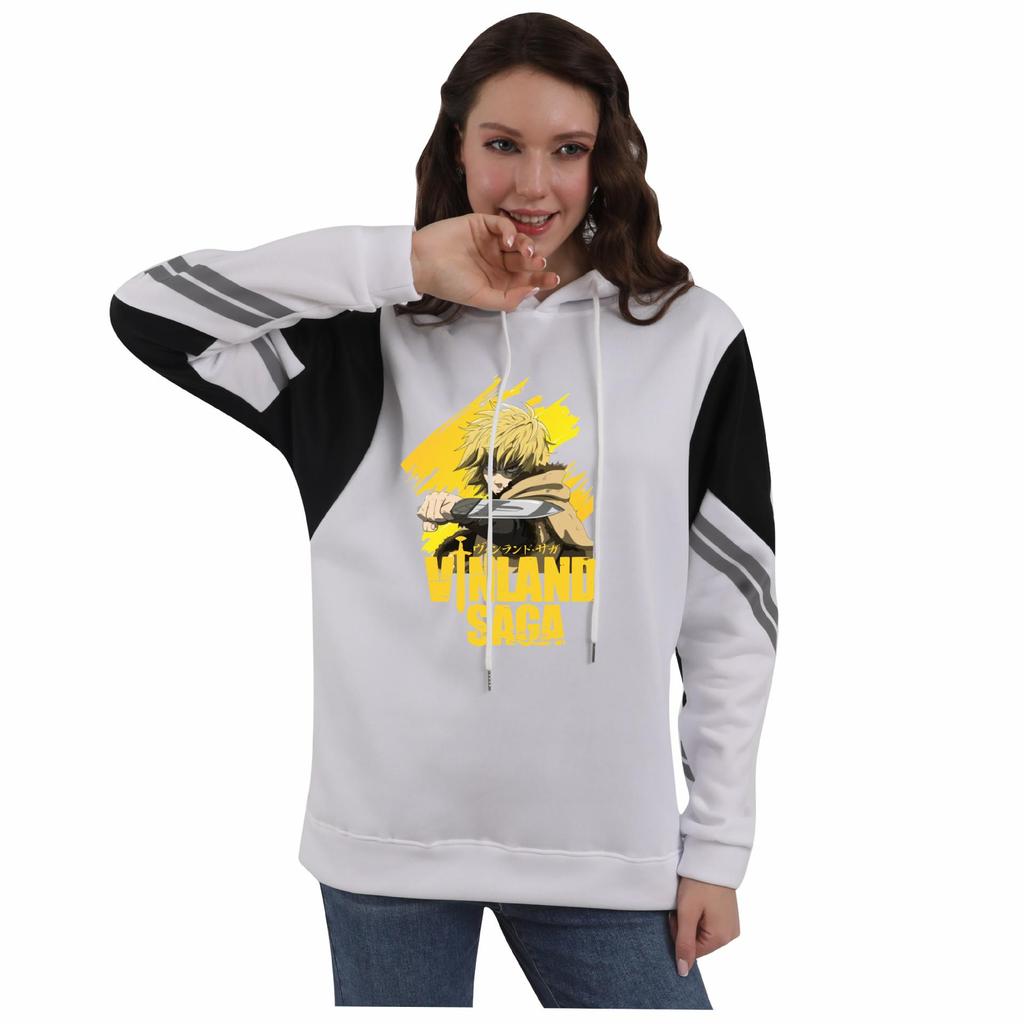 VINLAND SAGA Ice Sea War Hoodie: Unisex Autumn/Winter Color Block Fleece
