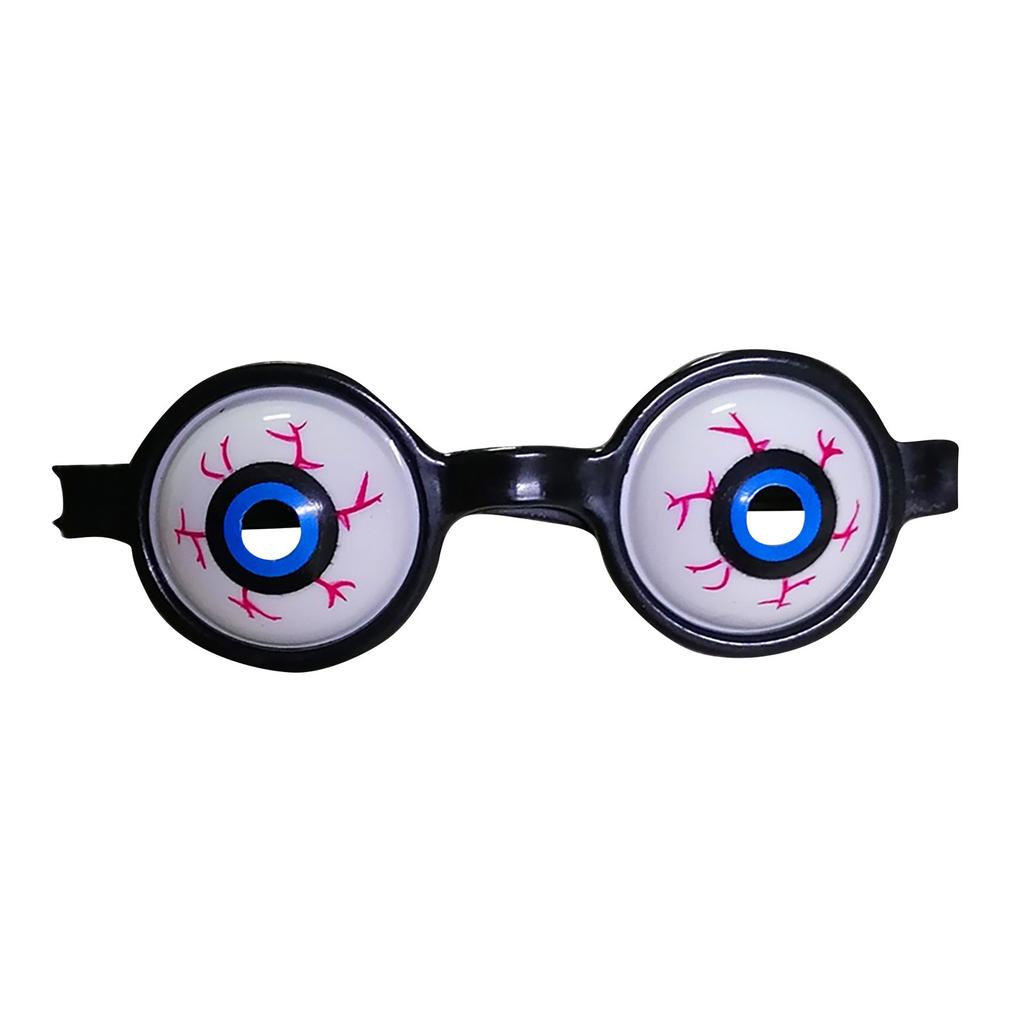 Halloween Eyeball Glasses Horror Glasses Eye Plastic Glasses Halloween Prom Party Makeup Costumes Props Party Supplies Gifts