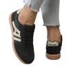 2025 foreign trade large size autumn new flat-bottomed casual outer wear non-slip German training shoes lace-up light sports shoes women