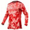 3D-gedruckte Modemarke Camping-T-Shirt Motorrad-Aufdruck Radsport Langarmshirt Outdoor Motorradreisen Schnelltrocknendes Oberteil