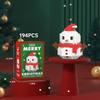 Merry Christmas Micro Building Blocks Santa Claus Elk Snowman Christmas Tree Assembled Mini Bricks Figure Toy For Kid Gifts