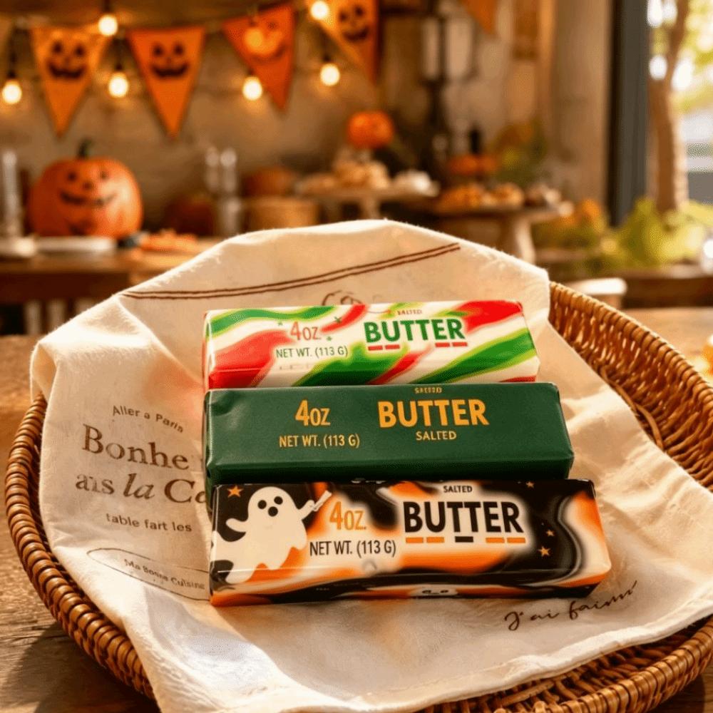 Colorful Slow Rising Butter Stick Squishy Ultra-Soft Fidget Decompression Toy  HalloweenEdition