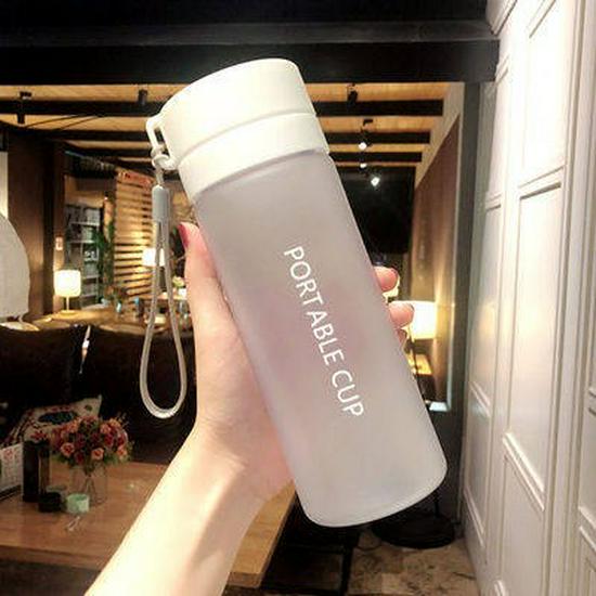 Large Capacity, Durable Sports Water Bottle for Students - Korean Style