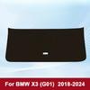 For BMW X3 G01 2018- 2024 Car Trunk Tailgate Guard Pad Leather Rear Trunk Door Protective Sticker Anti-dirty Protection Mat