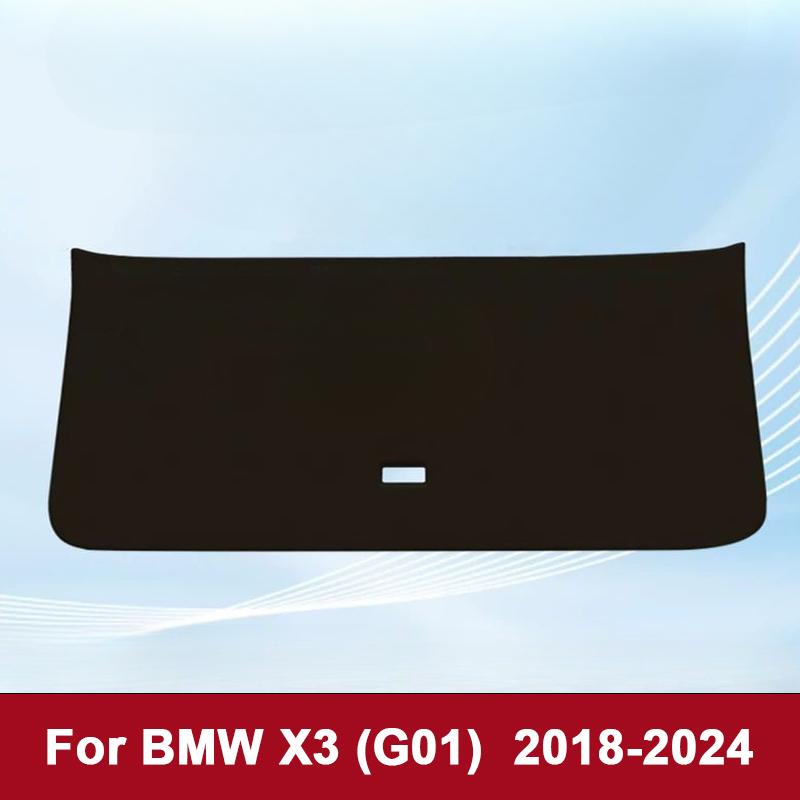 For BMW X3 G01 2018- 2024 Car Trunk Tailgate Guard Pad Leather Rear Trunk Door Protective Sticker Anti-dirty Protection Mat