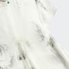 New Chinese Style Printed A-Line Mid-Length Dress