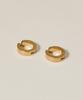 Novice Tokyo Hoop Earrings [Unisex] Hoop EarringStainless / Gold
