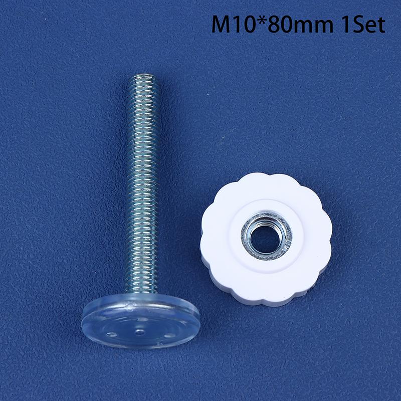 1Set White M8 M10 Baby Gate Spare Kit Pressure Fit Spindles Screw Bolts For Safety Gates Gate Accessories Bolts